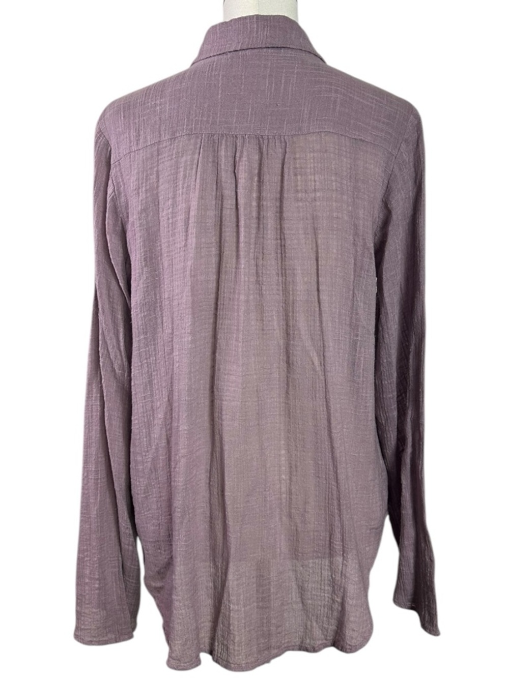 Free People FP One Mila Shirt in Lavender Purple Ethereal Dainty Romantic XS New - Picture 6 of 10